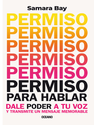 cover image of Permiso para hablar